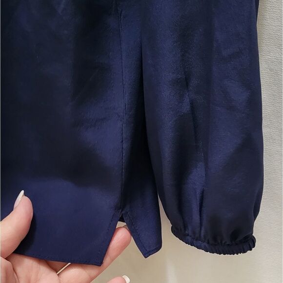 Lilly Pulitzer navy long sleeve top Size XXS - Picture 6 of 9